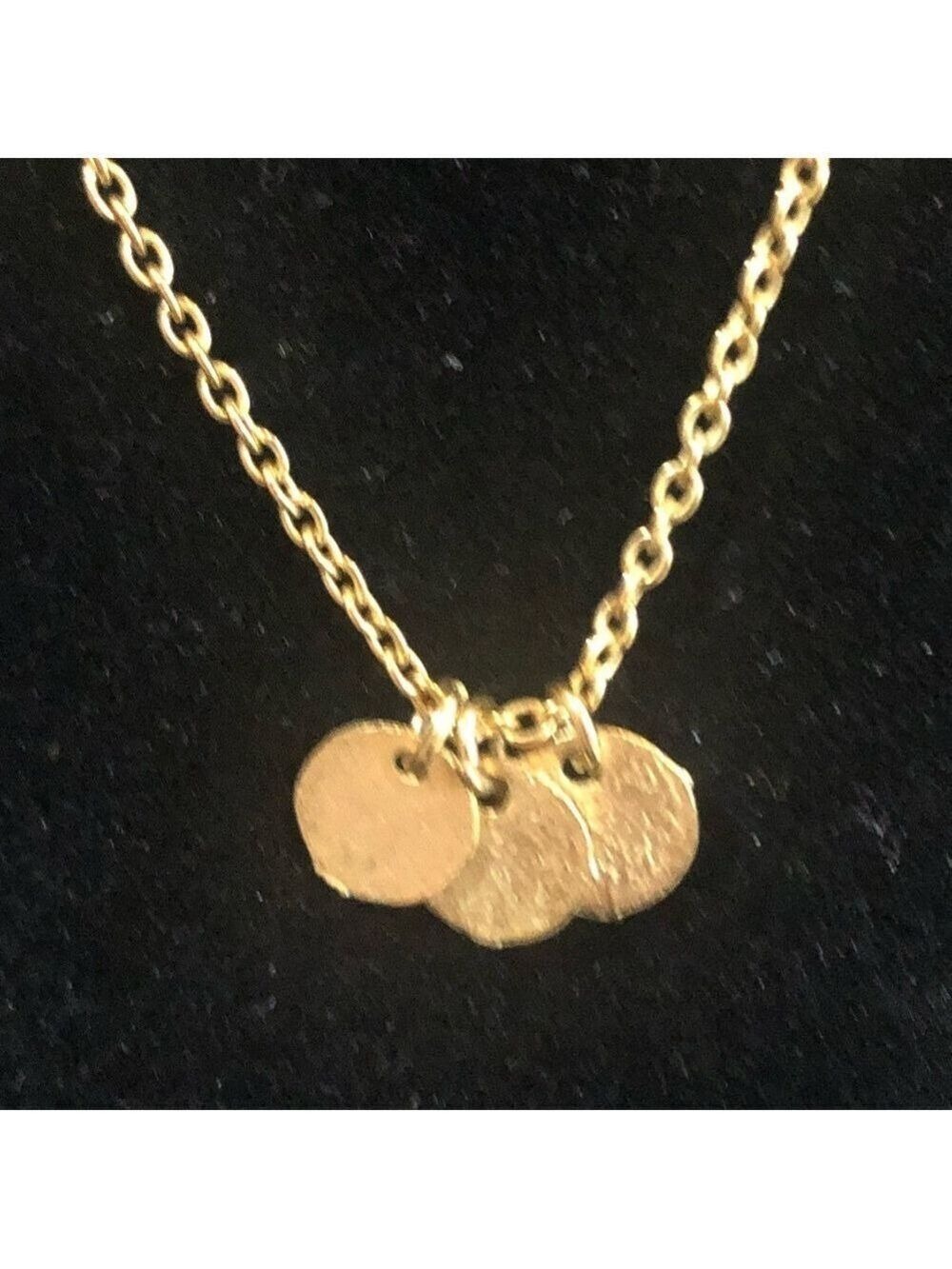 Gold Multi-Layered Star Pendant Necklace - Picture 5 of 7